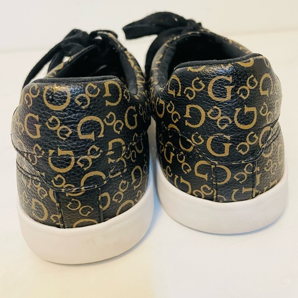 GUESS Black and GOLD Sneakers - Picture 11 of 15